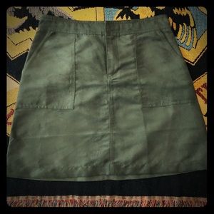 ••Banana Republic Suede Skirt
